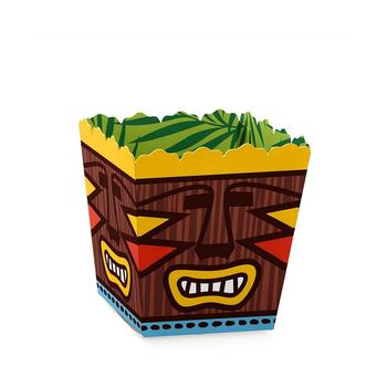 商品Big Dot of Happiness | Tiki Luau - Party Mini Favor Boxes - Tropical Hawaiian Summer Party Treat Candy Boxes - Set of 12,商家Macy's,价格¥102图片