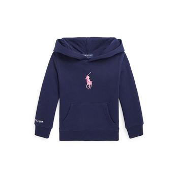 商品Ralph Lauren | Toddler and Little Boys Pink Pony Fleece Hoodie,商家Macy's,价格¥654图片