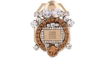 Balmain | Beetle brooch set with crystals,商家24S Paris,价格¥5706