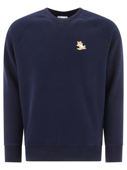 推荐Maison Kitsuné Mens Blue Sweatshirt商品