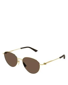 Bottega Veneta | Thin Triangle Panthos Sunglasses, 51mm 