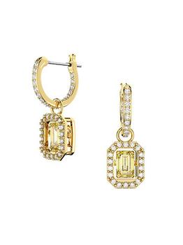 施华洛世奇耳钉评价, Swarovski | Millenia Goldtone-Plated & Crystal Drop Earrings商品图片 