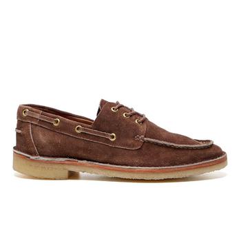 雪茄, Grenson | Sheldon Boat Shoe - Cigar商品图片 5折