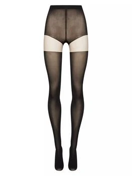 Wolford | Sheer Band Hotpants Tights,商家Saks Fifth Avenue,价格¥442