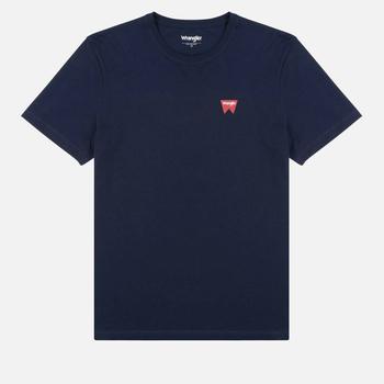 推荐Wrangler Men's Sign Off T-Shirt - Navy商品
