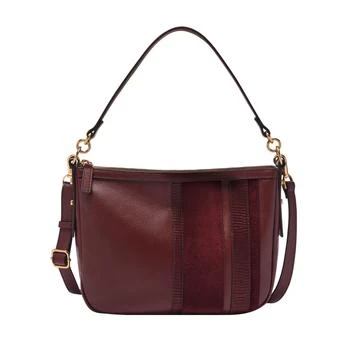 Fossil | Fossil Women's Jolie LiteHide Leather Patchwork Crossbody 4.9折