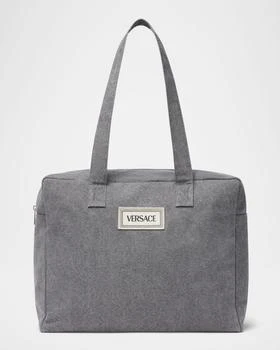 Versace | Vintage Logo-Patch Diaper Bag,商家Neiman Marcus,价格¥6770