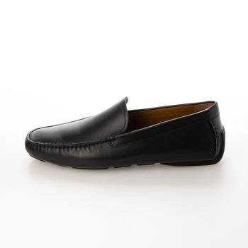 推荐NEW Bally Walton Men's Black Leather Driver Shoes商品