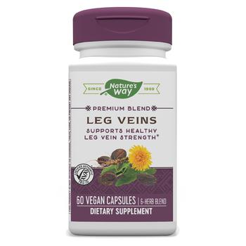 Nature's Way | Leg Veins Vegetarian Capsules商品图片,满$80享8折, 满折