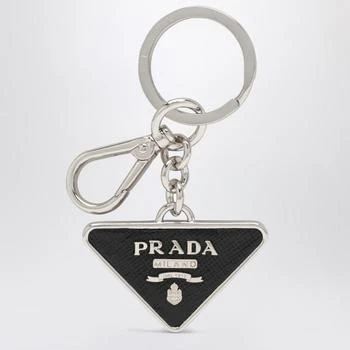 Prada | Prada Saffiano And Metal Key Ring,商家Baltini,价格¥2578