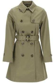 Double-Breasted Trench Coat for