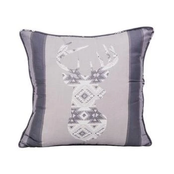 Donna Sharp | Wyoming Deer Decorative Pillow, 18" x 18",商家Macy's,价格¥168