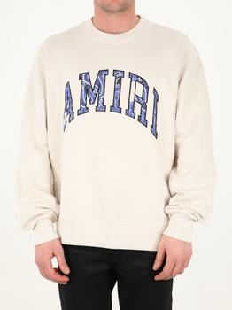 amiri卫衣, AMIRI | Amiri White sweatshirt with logo商品图片 6.5折