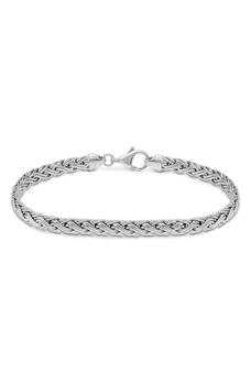 商品DEVATA | Bali Sterling Silver Double Wheat Chain Bracelet,商家Nordstrom Rack,价格¥579图片