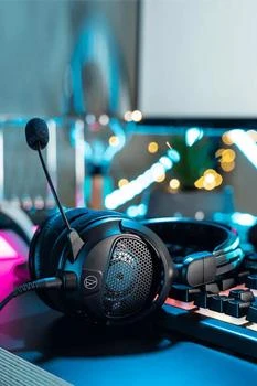 AudioTechnica ATH-GDL3 High-Fidelity Open-Back Gaming Headset,价格$130.95