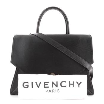 纪梵希包包包, [二手商品] Givenchy | Givenchy Obsedia Satchel Leather Medium Black商品图片 