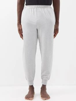 Calvin Klein | Logo-jacquard cotton-blend jersey pyjama trousers 