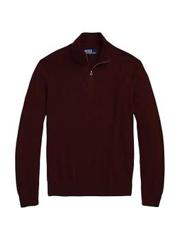 Ralph Lauren | Wool Quarter-Zip Sweater商品图片,5.2折