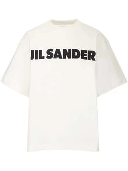 推荐Jil Sander Logo Printed Crewneck T-Shirt商品