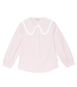 商品IL GUFO | Striped cotton shirt,商家MyTheresa,价格¥922图片