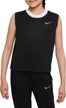 商品NIKE | Nike Girls' Dri-Fit Yoga Tank Top,商家Dick's Sporting Goods,价格¥67图片
