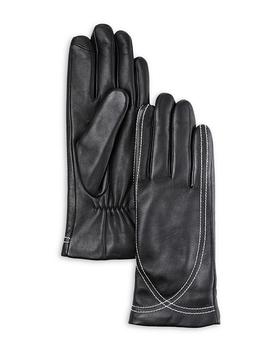 商品Fownes | Stitched Leather Tech Gloves,商家Bloomingdale's,价格¥532图片