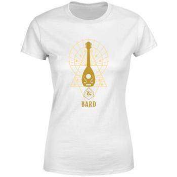 推荐Dungeons & Dragons Bard Women's T-Shirt - White商品