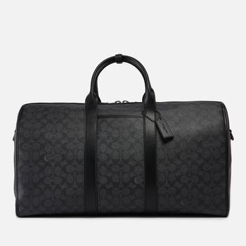 商品Coach | Coach Signature Gotham Leather and Canvas Duffle Bag,商家Coggles CN,价格¥5564图片
