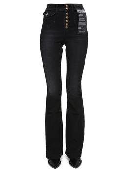 Versace | Versace Jeans Couture High-Rise Flared Jeans商品图片,7.2折