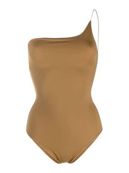 推荐Oséree One-Shoulder Scoop-Neck Swimsuit商品
