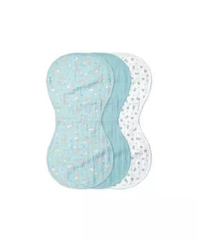 green sprouts | Baby Boys and Girls Muslin Burp Cloths Made From Cotton, Pack of 3,商家Macy's,价格¥202