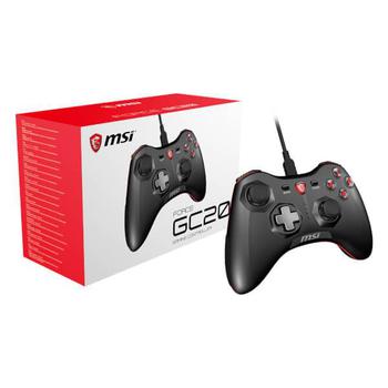 商品MSI | MSI Force GC20 Wired Pro Gaming Controller PC and Android,商家Zavvi US,价格¥251图片