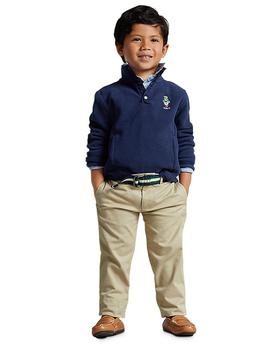 Ralph Lauren | Boys' Polo Bear Fleece Pullover - Little Kid, Big Kid商品图片,独家减免邮费
