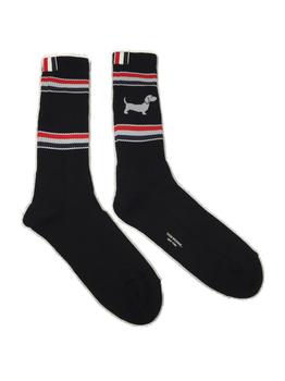 Thom Browne | Thom Browne Contrasting intarsia Socks商品图片,6.2折