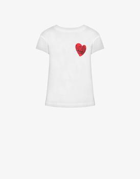 推荐Heart Cotton Jersey T-shirt商品