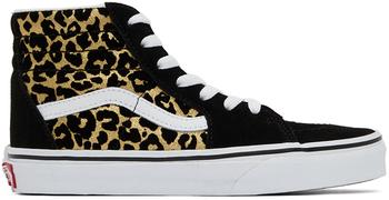 推荐Kids Gold & Black Leopard Sk8-Hi Little Kids Sneakers商品