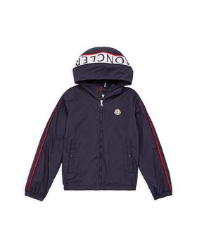 时尚moncler kids女装, Moncler | Unisex Hattab Hooded Windbreaker Jacket - Little Kid, Big Kid商品图片 独家减免邮费