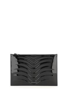商品Alexander McQueen | Alexander mcqueen patent leather flat pouch,商家SEYMAYKA,价格¥2623图片