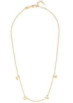 Missoma | Share The Love 18kt gold-pleated necklace商品图片,