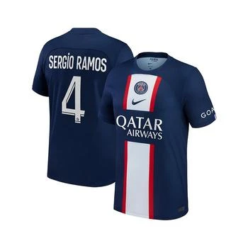 推荐Men's Sergio Ramos Blue Paris Saint-Germain 2022/23 Home Replica Player Jersey商品