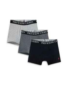 Ralph Lauren | Boys' Cotton Stretch Jersey Boxer Briefs, Pack of 3 - Big Kid,商家Bloomingdale's,价格¥135