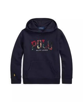 Ralph Lauren | Big Boys Plaid-Logo Fleece Hoodie,商家Macy's,价格¥358