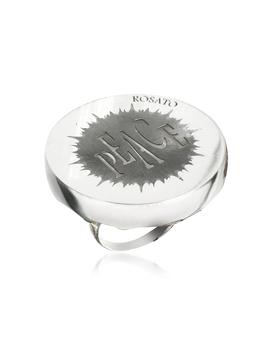 萨克斯, Rosato 洛萨朵 | Peace Cut-Out Sterling Silver Ring商品图片 5.7折