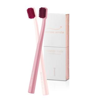 商品Swiss Smile | Nuance Nude Toothbrush (Set of 2),商家Harrods,价格¥265图片