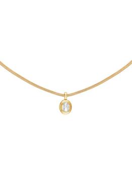 商品Alexa Leigh | Naomi 14K Gold-Filled & Cubic Zirconia Chain Necklace,商家Saks Fifth Avenue,价格¥1109图片