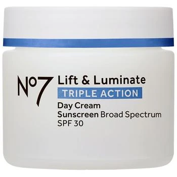 No7 | Lift & Luminate Triple Action Day Cream with SPF 30,商家Walgreens,价格¥246