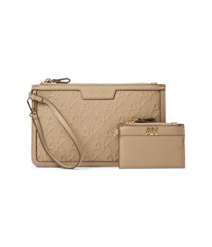 Anne Klein | Embossed Logo Card Case and Pouch Set商品图片,3.5折