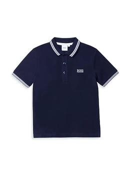 推荐Little Kid's & Kid's Embroidered Logo Polo商品