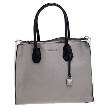 michael kors mercer, [二手商品] Michael Kors | Michael Michael Kors Tri Color Leather Large Mercer Tote商品图片 4.7折