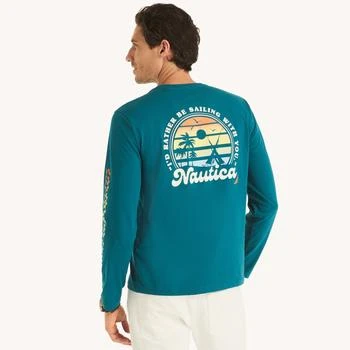 Nautica | Mens Graphic Long-Sleeve T-Shirt,商家Premium Outlets,价格¥118